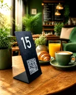 استند رومیزی کافه صبحانه کرمی
